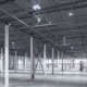 Factory or warehouse or industrial building. Protection with rol