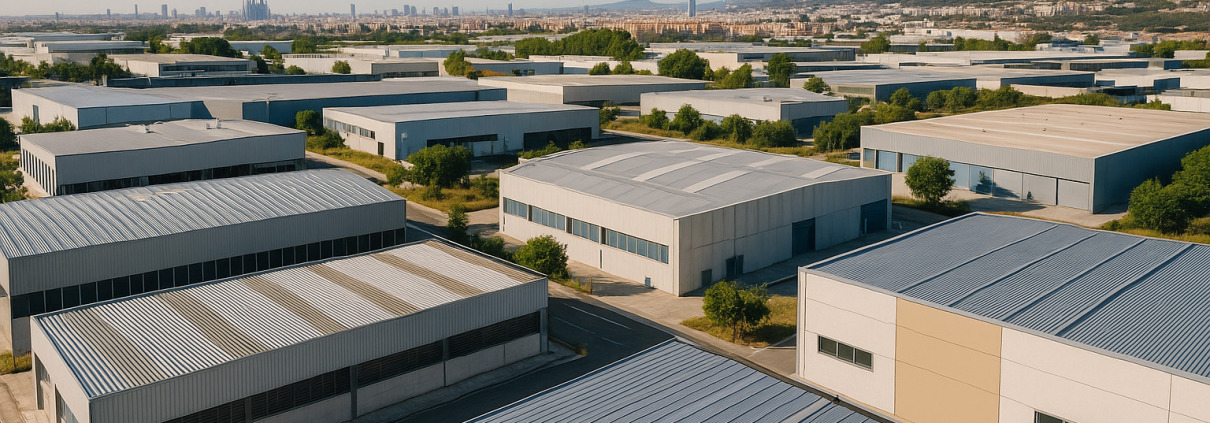 naves industriales Barcelona - complejo industrial moderno área metropolitana